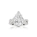PLATINUM 5.36CT PEAR SHAPE DIAMOND RING (Thumbnail 2)