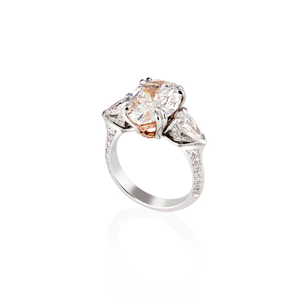 5.02CT DIAMOND RING WITH ARGYLE PINK DIAMONDS (Image 3)