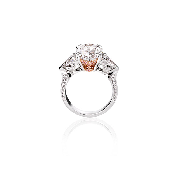 5.02CT DIAMOND RING WITH ARGYLE PINK DIAMONDS (Image 4)