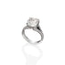 5.01CT CUSHION CUT DIAMOND RING IN PLATINUM (Thumbnail 2)