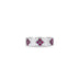 ROBERTO COIN LOVE IN VERONA DIAMOND AND RUBY, 18CT WHITE GOLD RING (Thumbnail 1)
