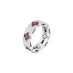 ROBERTO COIN LOVE IN VERONA DIAMOND AND RUBY, 18CT WHITE GOLD RING (Thumbnail 2)
