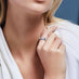ROBERTO COIN LOVE IN VERONA DIAMOND AND SAPPHIRE, 18CT WHITE GOLD RING (Thumbnail 3)