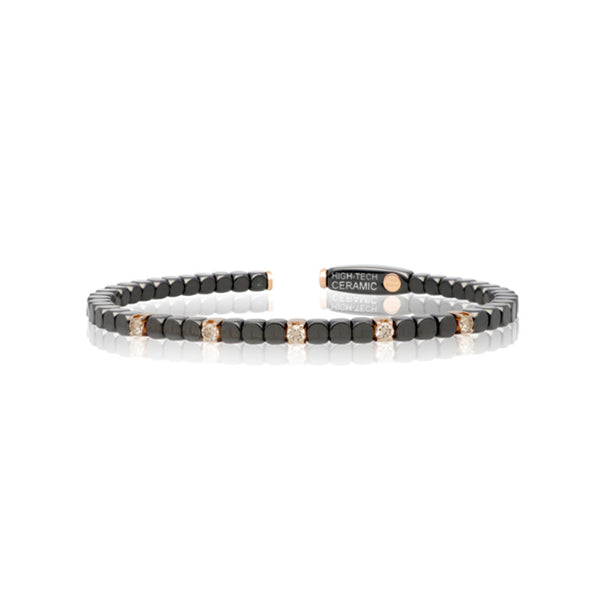 DEMEGLIO DADO BRACELET SET IN 18CT ROSE GOLD WITH DIAMONDS (Image 1)