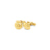 18CT YELLOW GOLD OCTAGONAL CUFFLINKS (Thumbnail 1)