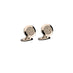 CHOPARD 'L.U.C.' RUCHE DECOR ROSE GOLD PVD FINISH CUFFLINKS (Thumbnail 1)