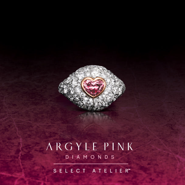 A HEARTS DESIRE - HEART SHAPED 0.96CT ARGYLE PINK DIAMOND RING