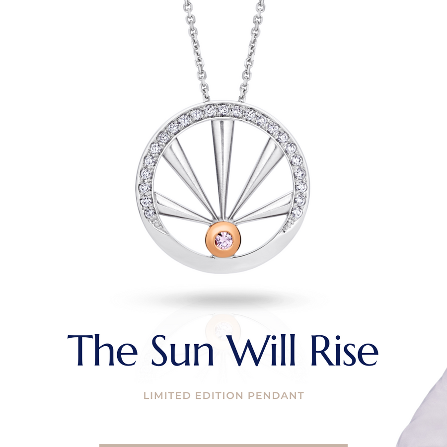 'THE SUN WILL RISE' LIMITED EDITION PENDANT FOR BEYOND BLUE - JULY 2022 NEWS