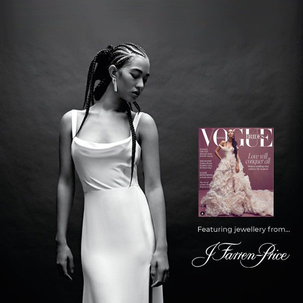 Vogue Bridal Australia - Dakota Moore Wearing J Farren-Price