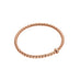FOPE "EKA" 18CT ROSE GOLD DIAMOND RHONDEL BRACELET SIZE SMALL (Thumbnail 1)