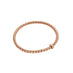 FOPE "EKA" 18CT ROSE GOLD DIAMOND RHONDEL BRACELET SIZE SMALL (Thumbnail 1)