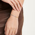 FOPE "PRIMA" 18CT YELLOW & WHITE GOLD DIAMOND RHONDEL BRACELET SIZE SMALL (Thumbnail 2)