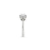 PLATINUM 1.07CT CENTO CUT DIAMOND ROBERTO COIN ENGAGEMENT RING (Thumbnail 3)
