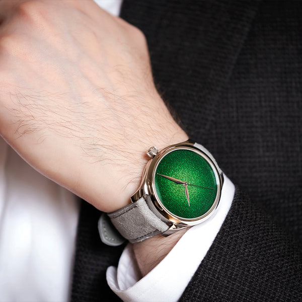 H. MOSER & CIE. ENDEAVOUR CENTRE SECONDS CONCEPT LIME GREEN (Image 6)