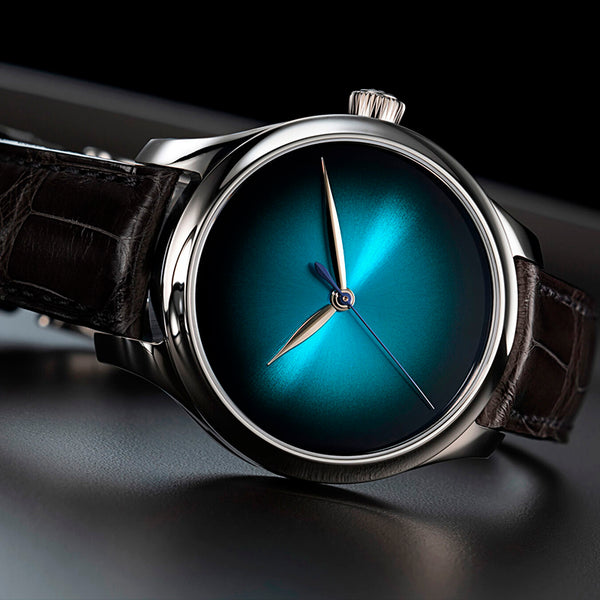 H. MOSER & CIE. ENDEAVOUR CENTRE SECONDS BLUE LAGOON (Image 2)