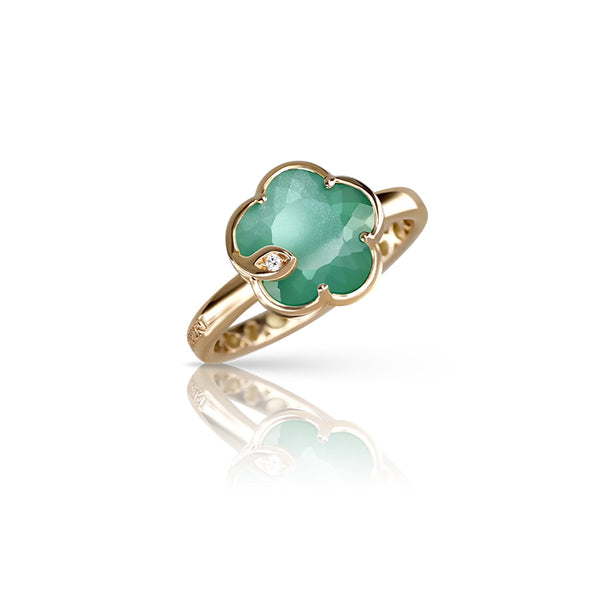 PASQUALE BRUNI PETIT JOLIE LUNAR GARDEN GEM 18ct ROSE GOLD & DIAMOND RING (Image 1)