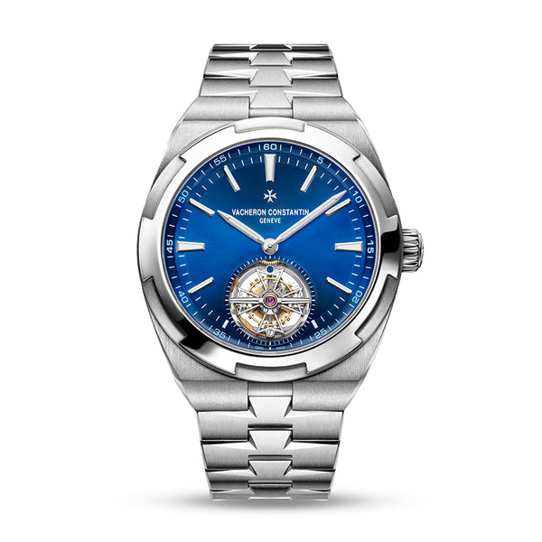 PRE-LOVED VACHERON CONSTANTIN OVERSEAS TOURBILLON STEEL 2021 (Image 1)