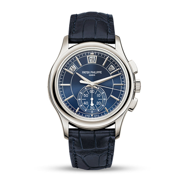 PRE-LOVED PATEK PHILIPPE PLATINUM ANNUAL CALENDAR CHRONOGRAPH (Image 1)