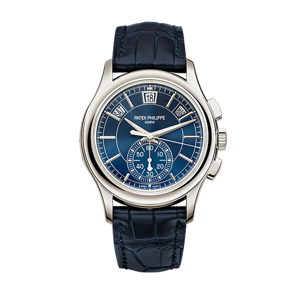 PRE-LOVED PATEK PHILIPPE PLATINUM ANNUAL CALENDAR CHRONOGRAPH (Image 1)