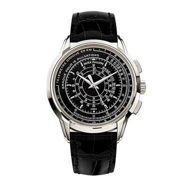 PRE-LOVED PATEK PHILIPPE 175TH ANNIVERSARY PLATINUM MULTI-SCALE CHRONOGRAPH 5975P-001, LIMITED EDITION OF 100