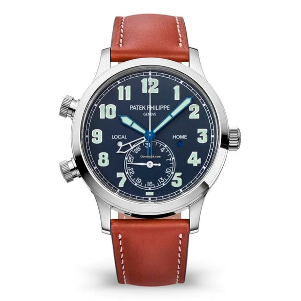 PRE-LOVED PATEK PHILIPPE PILOT TRAVEL TIME 5524G-001 (Image 1)