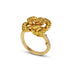 'ROSE' RING IN 18CT YELLOW GOLD WITH YELLOW AND WHITE DIAMONDS (Thumbnail 2)