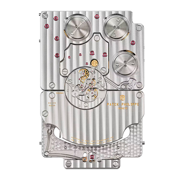 PATEK PHILIPPE GRAND COMPLICATIONS RARE HANDCRAFT DESK CLOCK (Image 4)