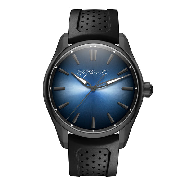 H. MOSER & CIE. PIONEER CENTRE SECONDS FUNKY BLUE BLACK EDITION (Image 1)