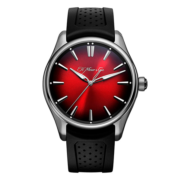 H. MOSER & CIE. PIONEER CENTRE SECONDS SWISS MAD RED (Image 1)