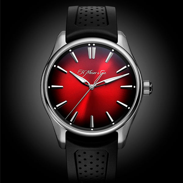 H. MOSER & CIE. PIONEER CENTRE SECONDS SWISS MAD RED (Image 2)