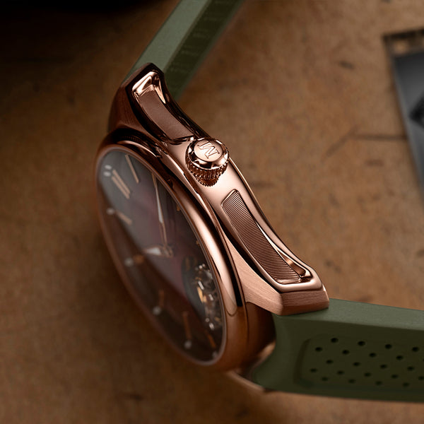 H. MOSER & CIE. PIONEER TOURBILLON BURGUNDY (Image 3)