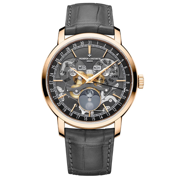 VACHERON CONSTANTIN TRADITIONELLE COMPLETE CALENDAR OPENFACE (Image 1)
