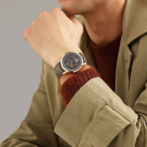 VACHERON CONSTANTIN TRADITIONELLE COMPLETE CALENDAR OPENFACE (Image 5)