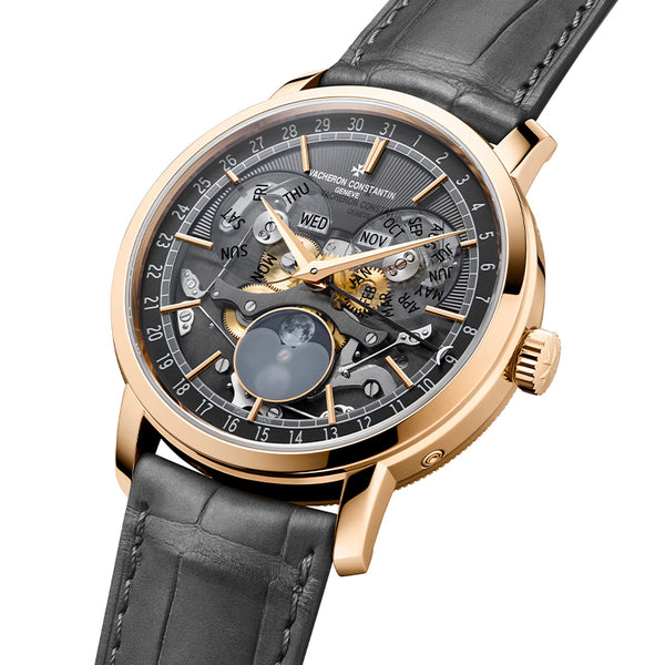 VACHERON CONSTANTIN TRADITIONELLE COMPLETE CALENDAR OPENFACE (Image 3)