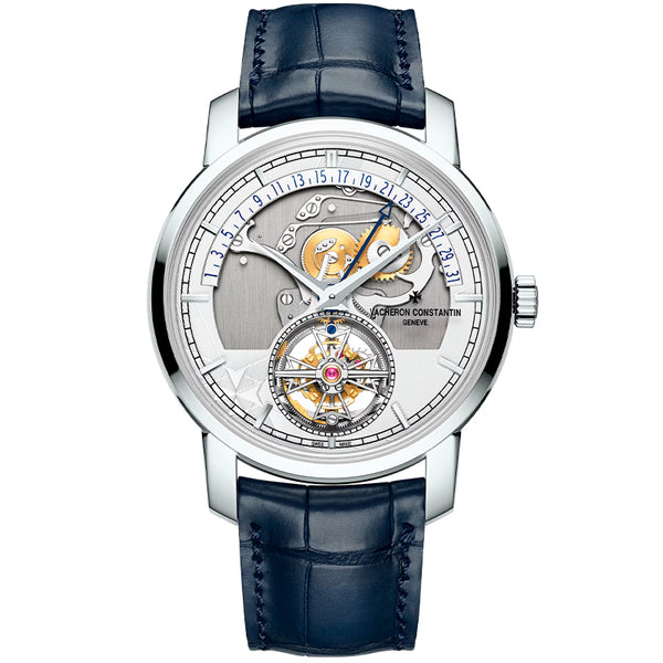 VACHERON CONSTANTIN TRADITIONNELLE TOURBILLON RETROGRADE DATE OPENFACE (Image 1)