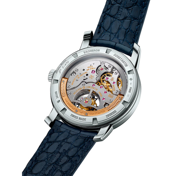 VACHERON CONSTANTIN TRADITIONNELLE TOURBILLON RETROGRADE DATE OPENFACE (Image 3)