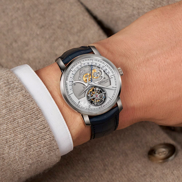 VACHERON CONSTANTIN TRADITIONNELLE TOURBILLON RETROGRADE DATE OPENFACE (Image 4)