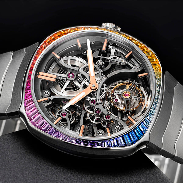 H. MOSER & CIE. STREAMLINER TOURBILLON SKELETON RAINBOW (Image 2)