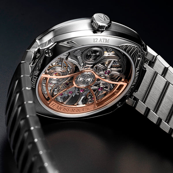 H. MOSER & CIE. STREAMLINER TOURBILLON SKELETON RAINBOW (Image 3)