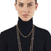 FOPE 'PRIMA' 18CT ROSE GOLD DIAMOND RHONDEL NECKLACE (Thumbnail 3)