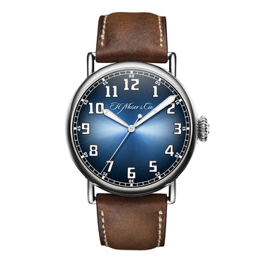 H. MOSER & CIE. HERITAGE CENTRE SECONDS FUNKY BLUE