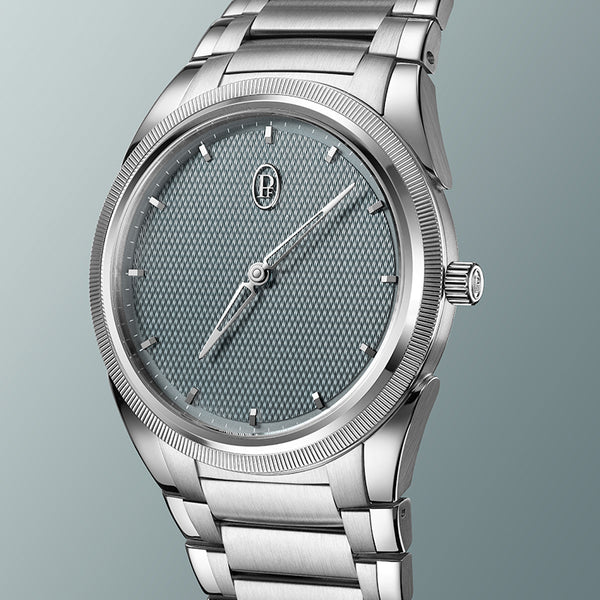 PARMIGIANI FLEURIER TONDA PF MICRO-ROTOR NO DATE AGAVE BLUE (Image 4)