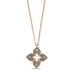 ROBERTO COIN 'VENETIAN PRINCESS' 18CT ROSE GOLD & TITANIUM DIAMOND NECKLACE (Thumbnail 1)