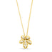 ROBETO COIN JASMINE 18CT YELLOW GOLD DIAMOND NECKLACE (Thumbnail 1)