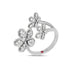 "JASMINE" 18ct YELLOW GOLD DIAMOND & RUBY RING (Thumbnail 1)