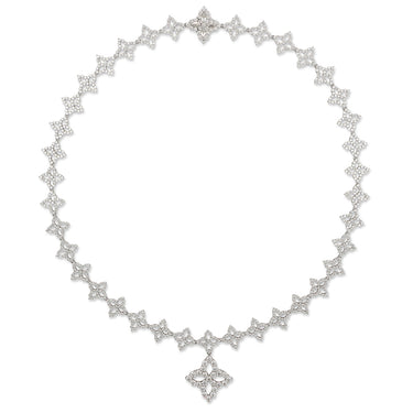 ROBERTO COIN 'DIAMOND PRINCESS' 18CT WHITE GOLD DIAMOND NECKLACE