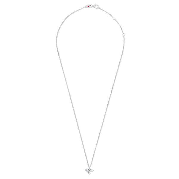ROBERTO COIN 'LOVE IN VERONA' 18CT WHITE GOLD DIAMOND NECKLACE (Image 2)