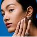 ROBERTO COIN 'LOVE IN VERONA' 18CT WHITE GOLD DIAMOND STUD EARRINGS (Thumbnail 2)