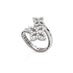 ROBERTO COIN 'DIAMOND PRINCESS' 18CT WHITE GOLD DIAMOND RING (Thumbnail 2)