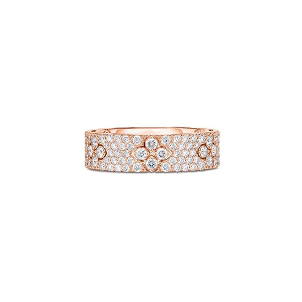 ROBERTO COIN 'LOVE IN VERONA' 18CT ROSE GOLD DIAMOND RING (Image 1)